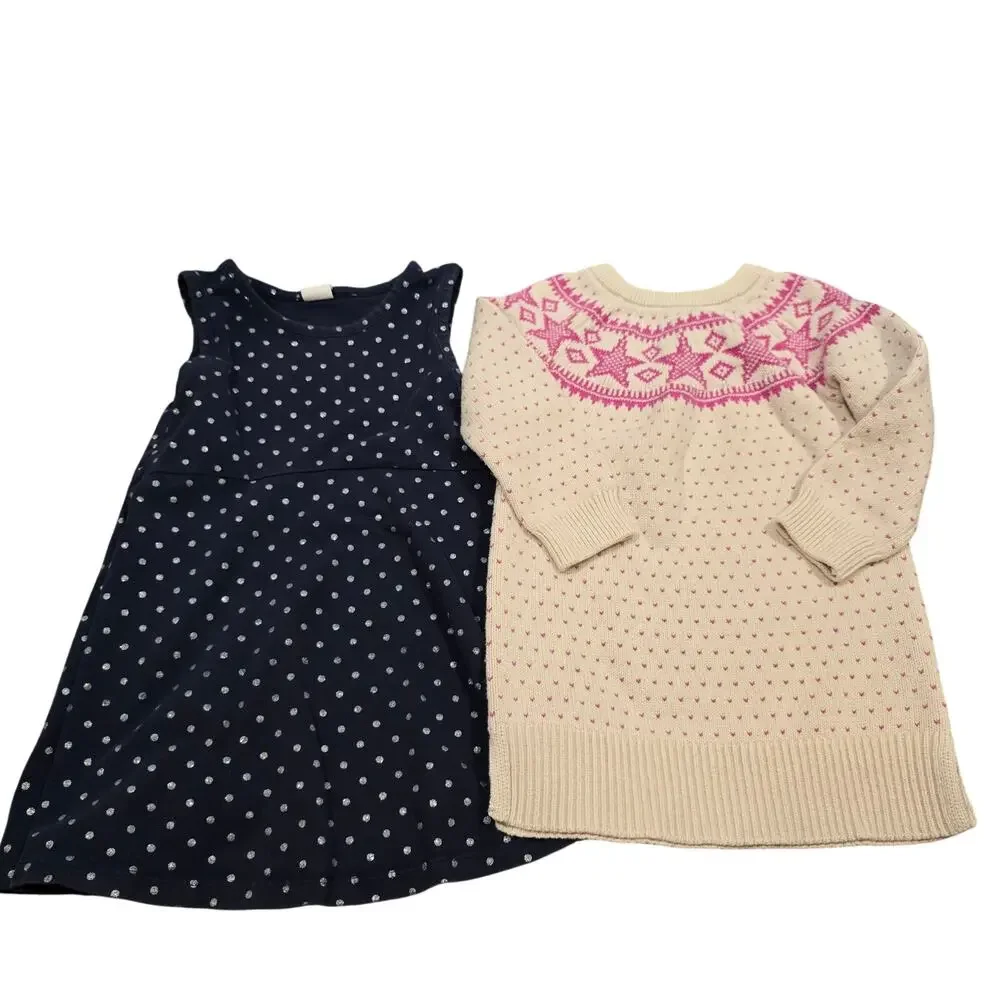 Toddler Girl's Baby Gap Dress Bundle - Tank and Sweater Dress | Size 3T